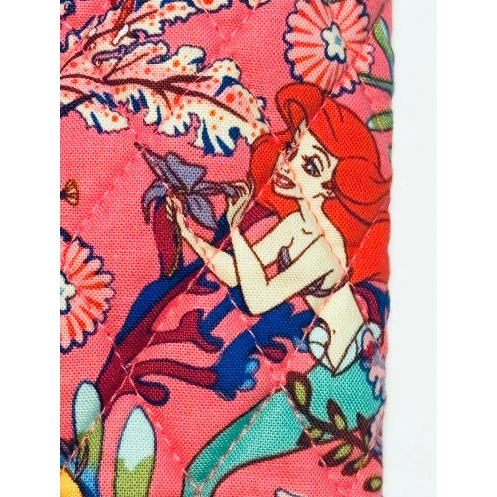 Vera Bradley Ariel’s Pink Lagoon Small Vera Tote Purse Bag Little Mermaid EXACT - Picture 15 of 16